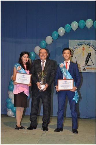 On October 20, 2016 in KGKP "Medical College of the City of Zhezkazgan" the festive action for students of the new set "Dedication in Students — 2016" has taken place.